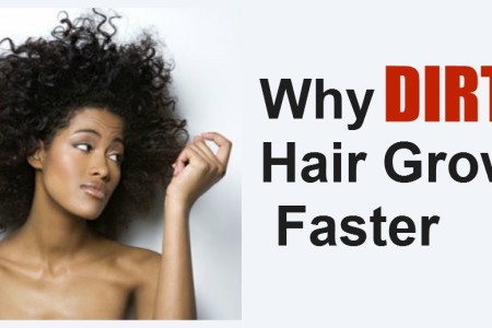 Why Dirty Hair Grows Faster